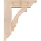 Ekena Millwork Balboa Traditional Smooth Bracket w/ Offset Brace, Douglas Fir, 5 1/2"W x 16"D x 20"H BKT0604X16X20BOA01SDF - alternate 4